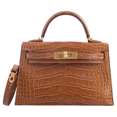 hermes mini kelly 20 crocodile|hermes kelly crocodile price.